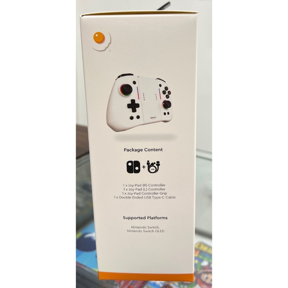 Omelet NS Switch Pro+ Joy-Pad Joy-con 控制器 冰雪白 全新品［士林遊戲頻道］-細節圖4