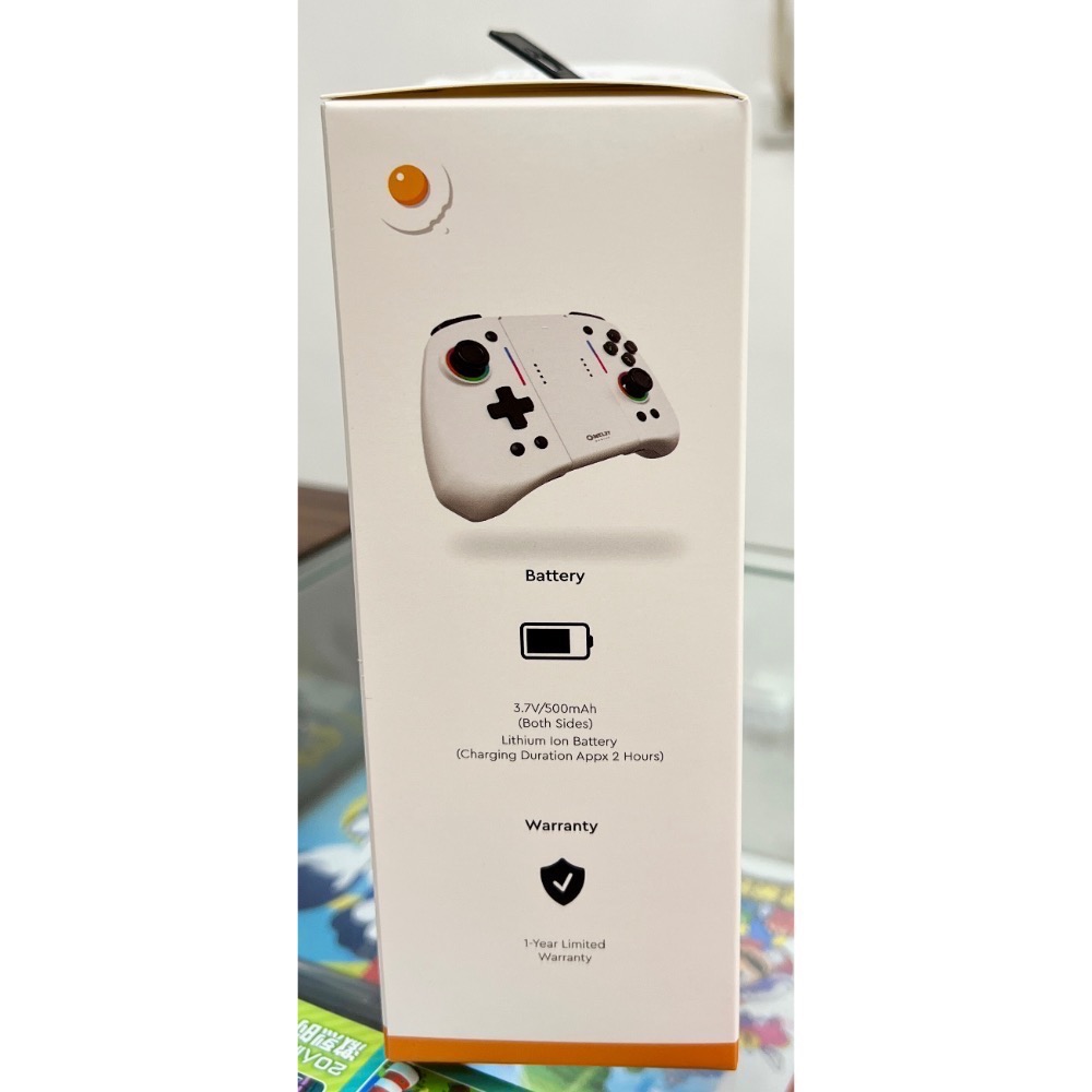 Omelet NS Switch Pro+ Joy-Pad Joy-con 控制器 冰雪白 全新品［士林遊戲頻道］-細節圖5