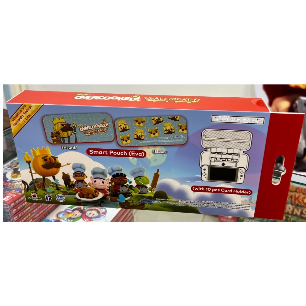 （不含遊戲） SWITCH 胡鬧廚房 全都好吃 特典 主機包 保護包 收納包 全新品 ［士林遊戲頻道］-細節圖2