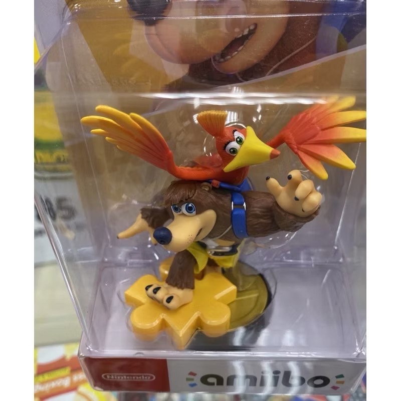 (不含遊戲）switch amiibo BANJO KAZOOIE 阿邦 阿卡 大冒險 任天堂明星大亂鬥［士林遊戲頻道］-細節圖2