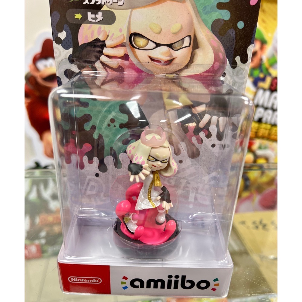 (不含遊戲） NS SWITCH amiibo 小姬 漆彈大作戰 斯普拉遁 全新品【士林遊戲頻道】-細節圖2