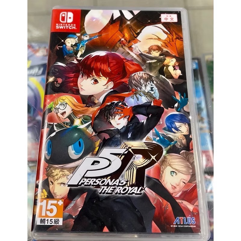 二手良品 台灣公司貨 中文封面 Switch 女神異聞錄 5 皇家版 P5R PERSONA 5 中文版［遊戲頻道］-細節圖2