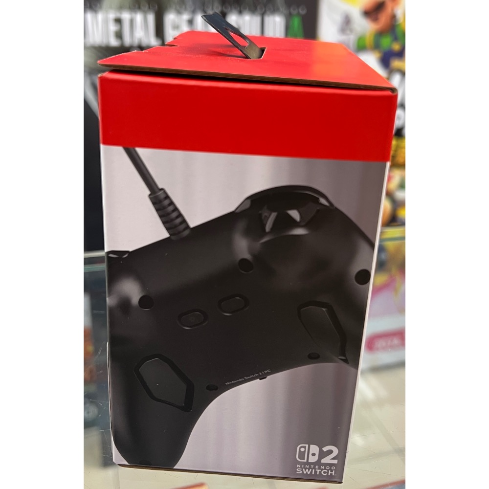 Switch 2 有線連發手把 TURBO 黑色 NSX-005 HORI 全新品［士林遊戲頻道］-細節圖4