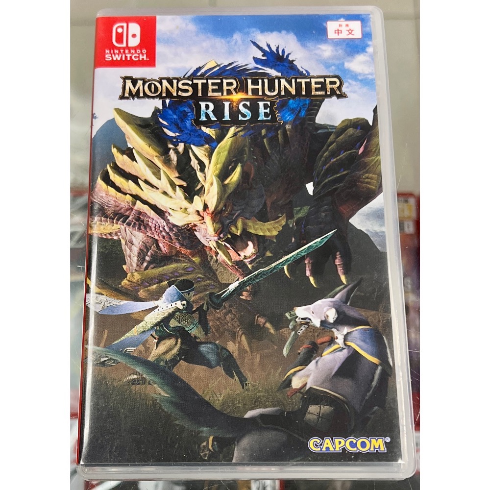 二手 台灣公司貨 中文封面 SWITCH 魔物獵人 崛起 Monster Hunter Rise 中文版［士林遊戲頻道］-細節圖2
