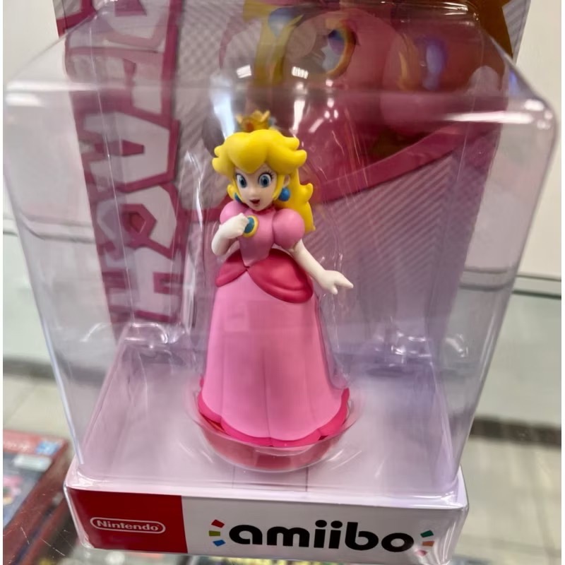 任天堂 AMIIBO SWITCH NS 超級瑪利歐 碧姬 公主 PEACH 全新品［士林遊戲頻道］-細節圖2
