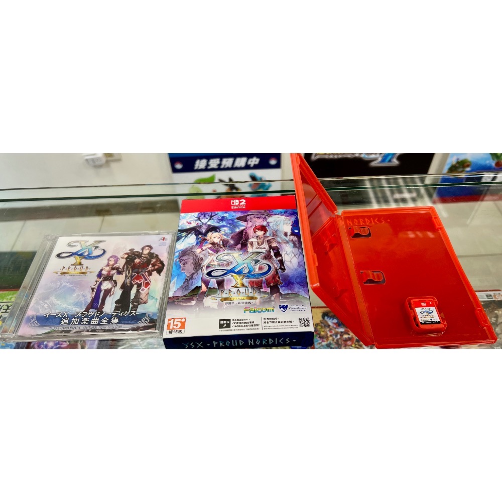 二手良品～* SWITCH 2 伊蘇X 諾曼榮光 伊蘇 X 伊蘇 10 中文版 亞版 （鑰匙卡) ［士林遊戲頻道］-細節圖2