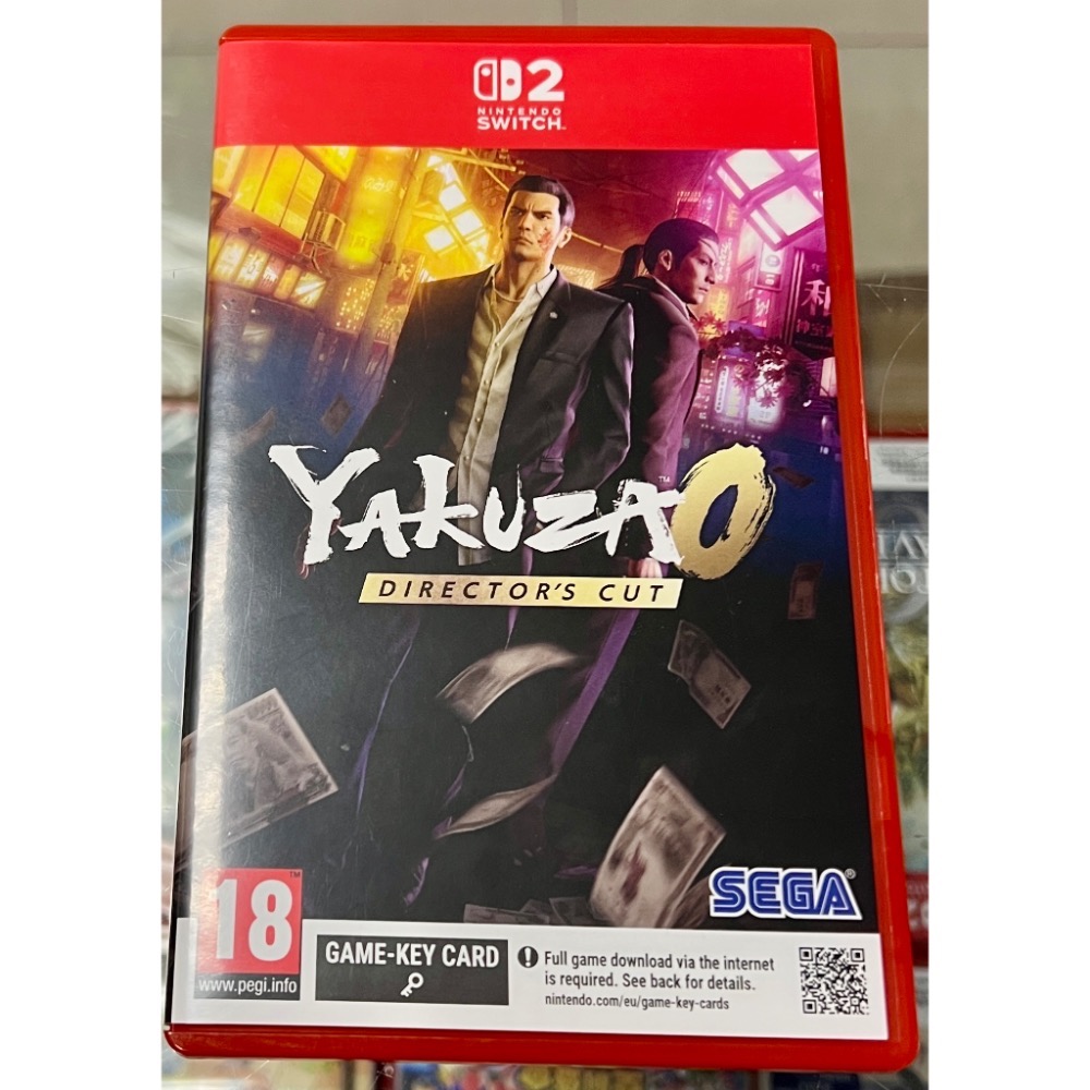 二手良品～* Switch 2 人中之龍０ 誓約的場所 導演剪輯版 中文版 （鑰匙卡）［士林遊戲頻道］-細節圖2