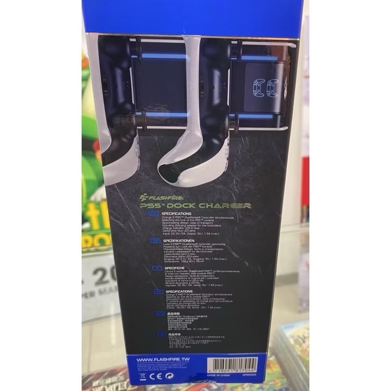 PS5 雙手把充電座 控制器充電器 充電座 座充 FlashFire 富雷迅 全新品［士林遊戲頻道］-細節圖2