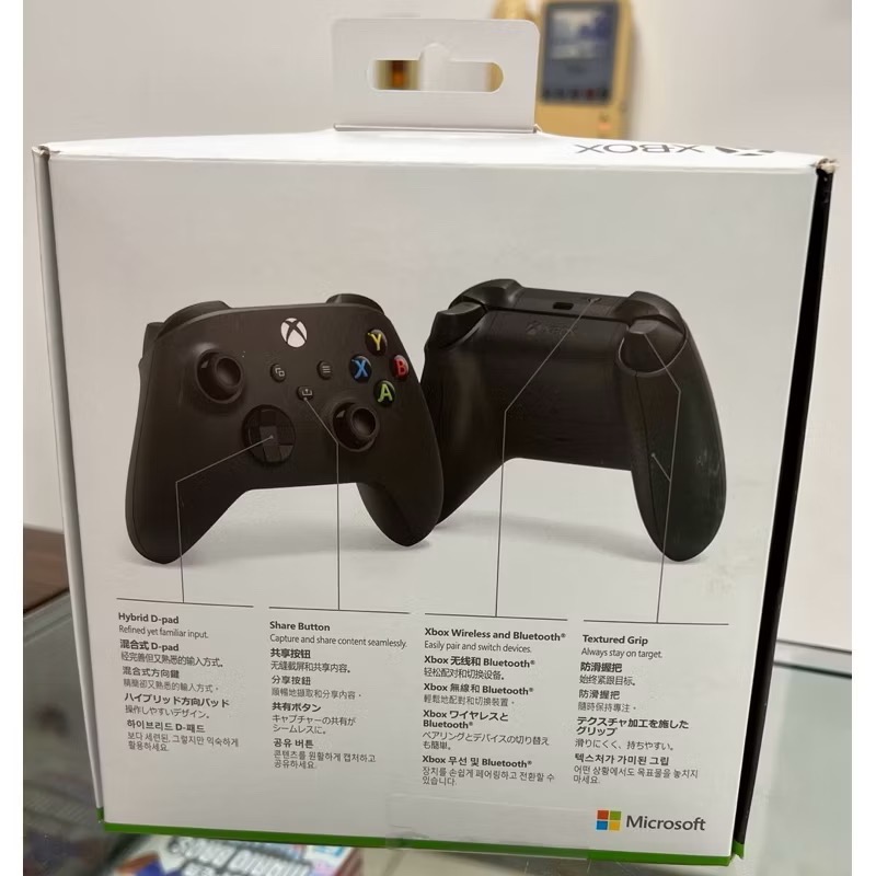 微軟 XBOXSERIES XBOX SERIES S X 原廠無線控制器 藍牙 手把 磨砂黑 黑色 台灣公司貨 全新品-細節圖4