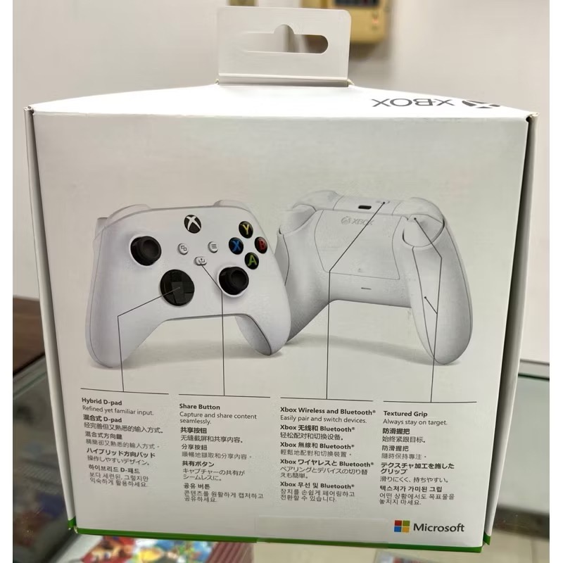 微軟 XBOXSERIES XBOX SERIES S X 原廠無線控制器 藍牙 手把 冰雪白 冰川白 白色 台灣公司貨-細節圖2