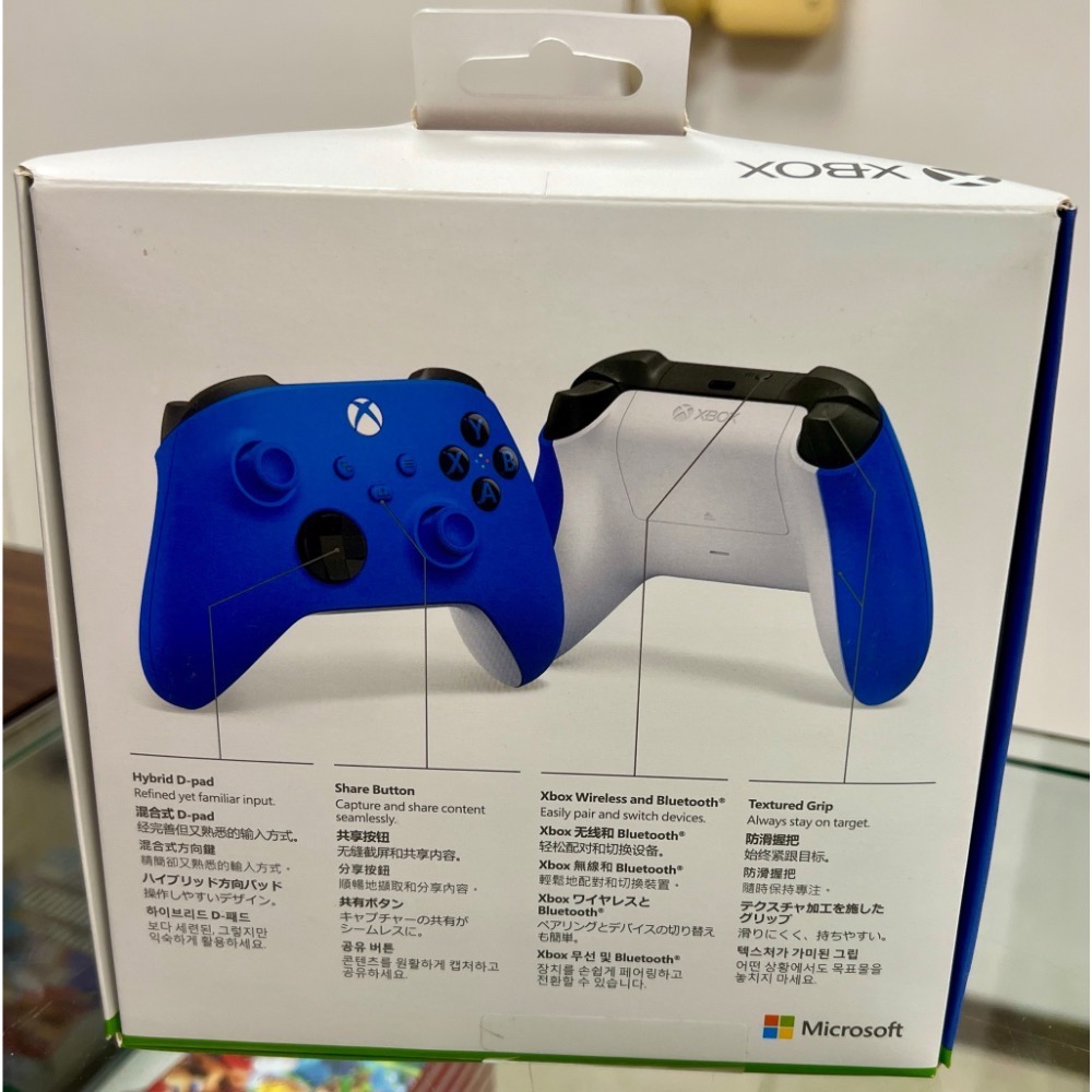 微軟 XBOXSERIES XBOX SERIES S X 原廠無線控制器 藍牙 手把 衝擊藍 藍色 台灣公司貨-細節圖2