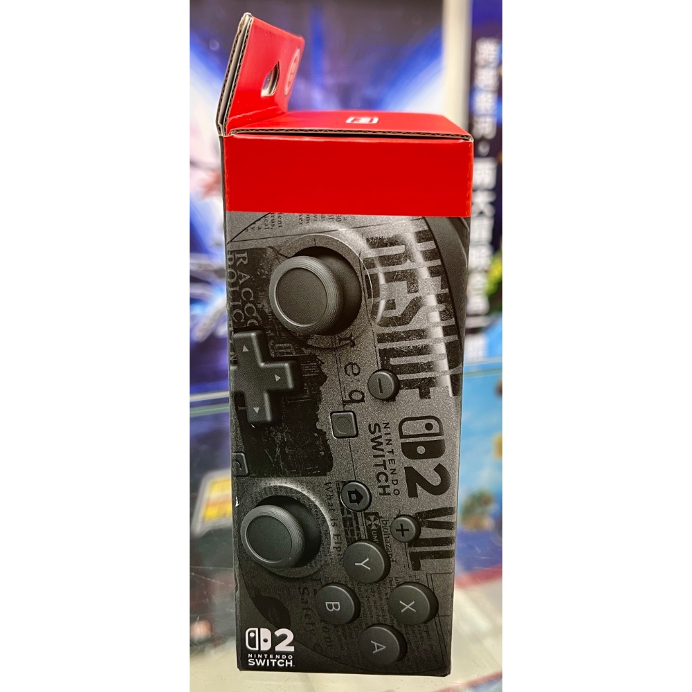 （不含遊戲） Switch 2 PRO 控制器 傳統控制器 惡靈古堡 9 安魂曲 特仕版 全新品 【士林遊戲頻道】-細節圖4