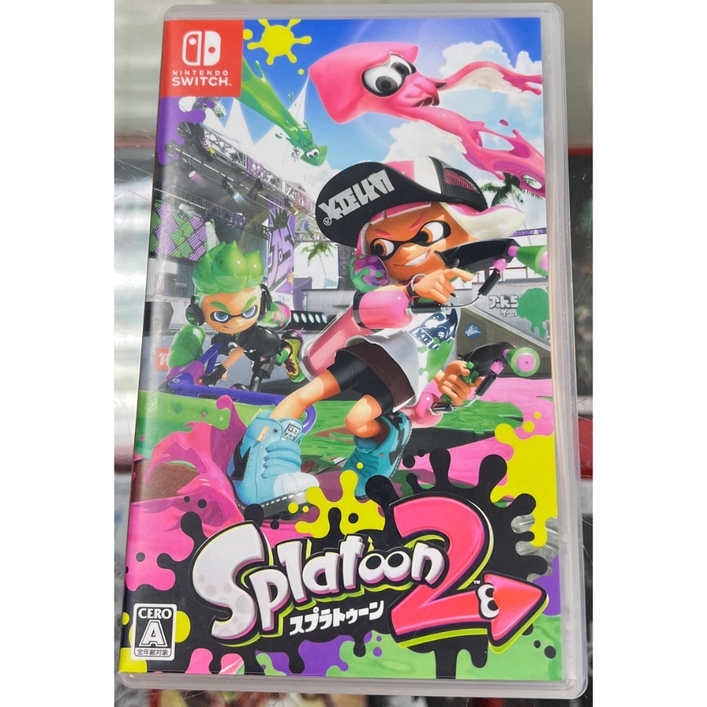 二手良品～* Switch 漆彈大作戰2 漆彈大作戰 2 日版【士林遊戲頻道】-細節圖2