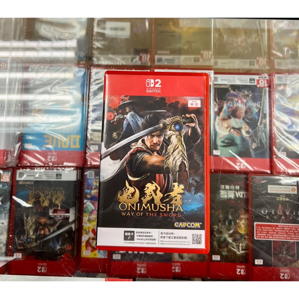 二手良品～* 台灣公司貨 中文封面 SWITCH 2 鬼武者 WAY OF THE SWORD 中文版［士林遊戲頻道］-細節圖2