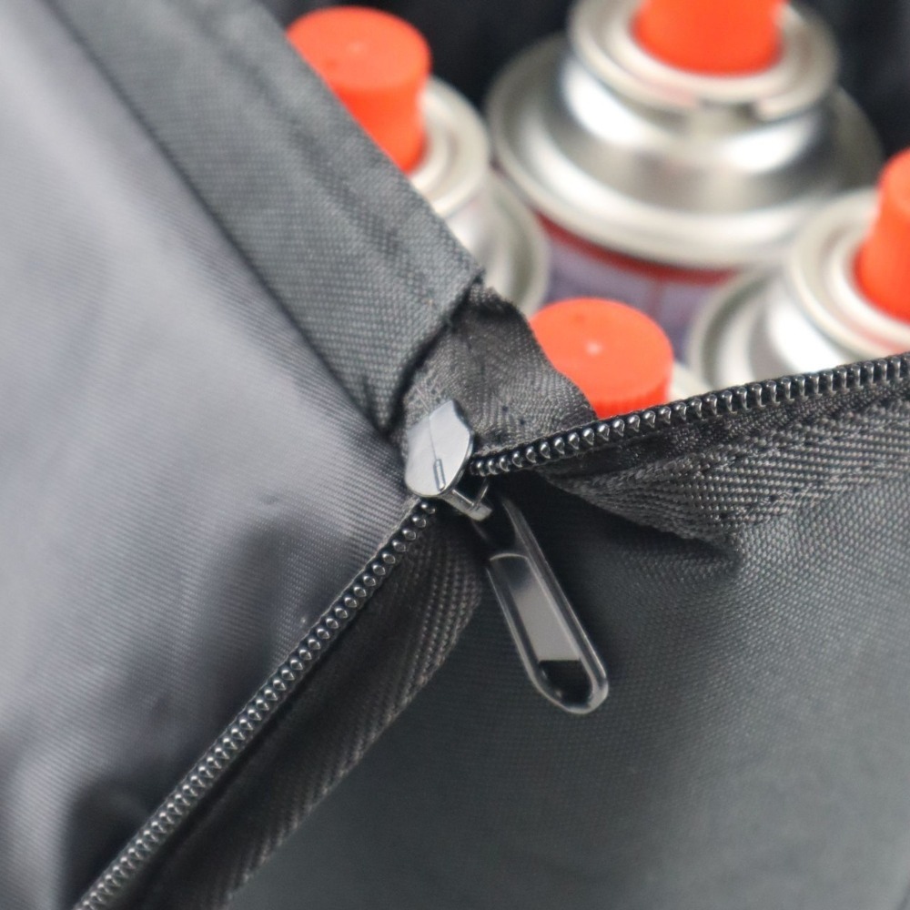 [河馬露露]台灣出貨 户外瓦斯罐收纳包 高山罐 煤油灯 音響收納包 手提方形收纳包-細節圖7