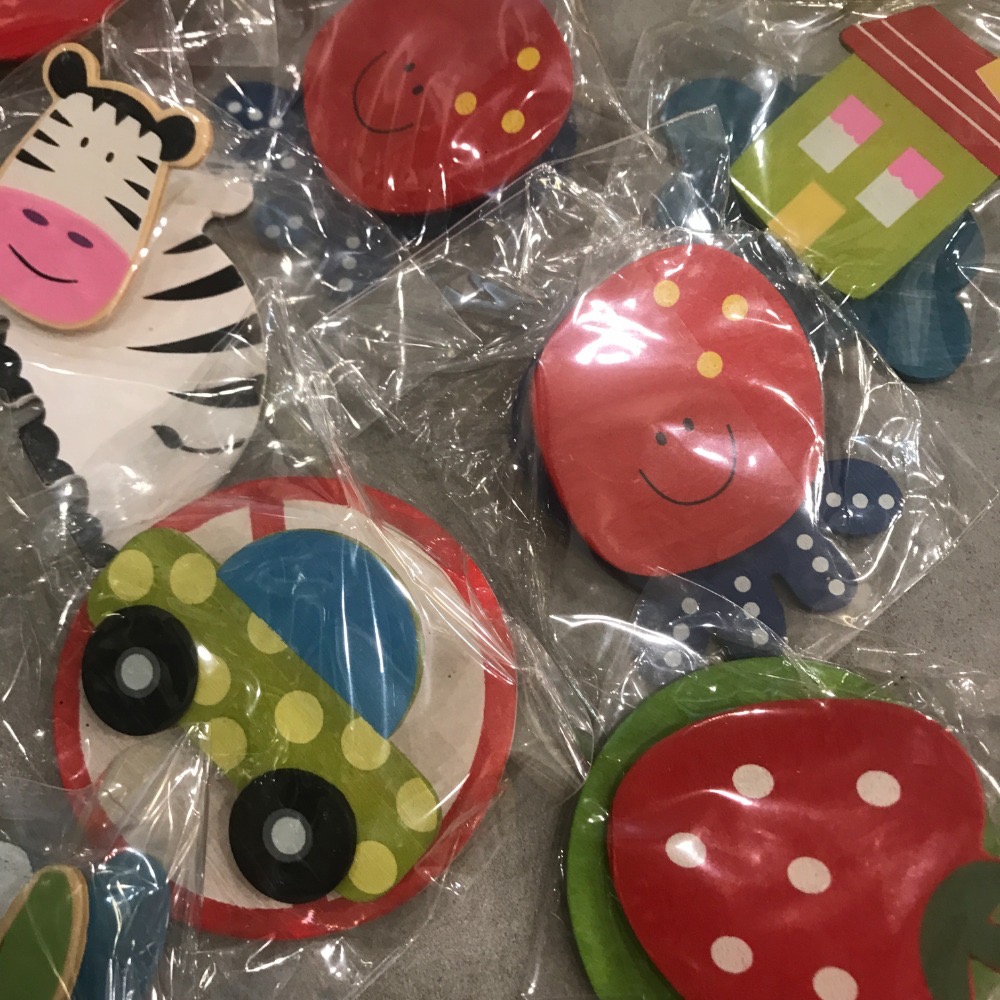 可愛動物夾/小夾子/書籤夾/冰箱貼/書夾/獨立包裝/一次5個-細節圖2