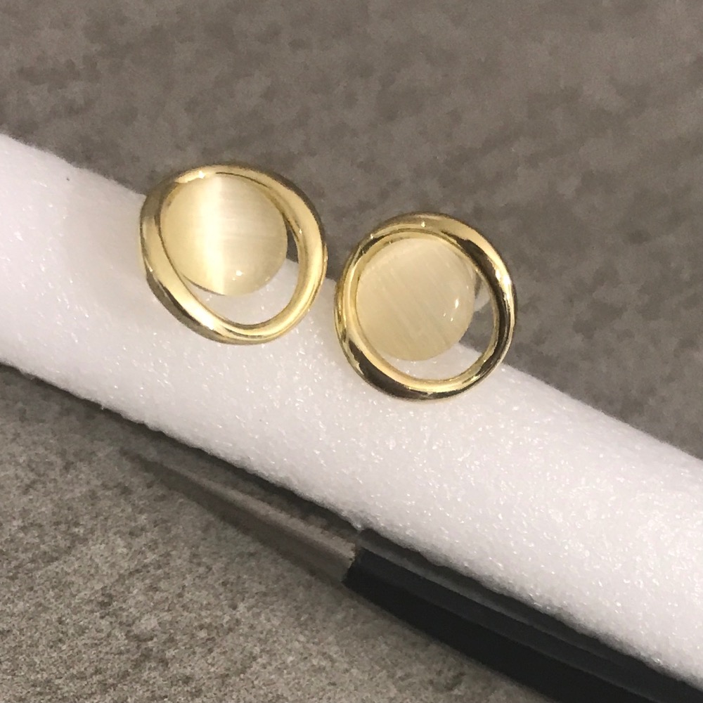 韓國純銀耳環/珍珠鑽戒指-細節圖3