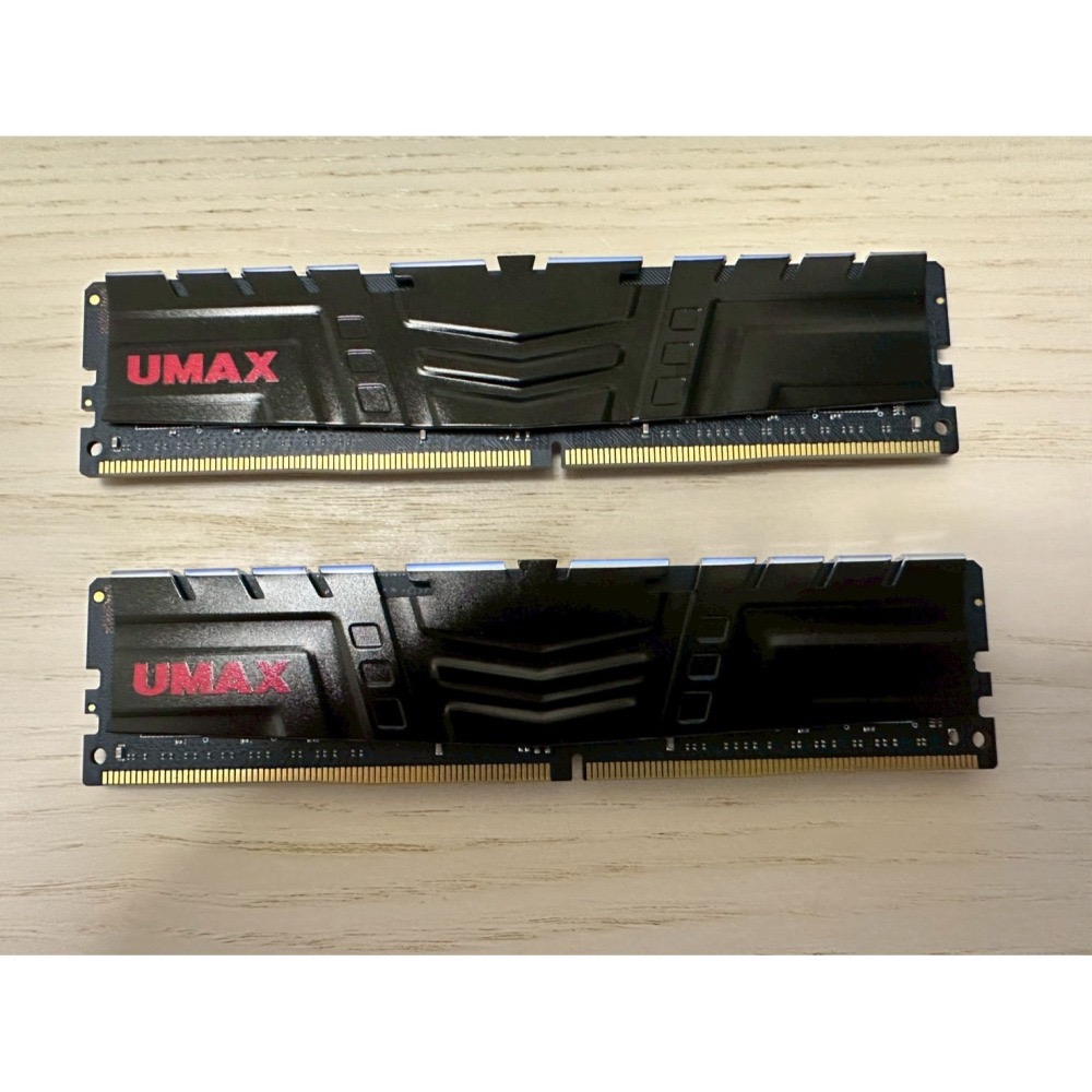 UMAX力晶 16GBx2 DDR4-2666 桌機記憶體/含散熱片/1024x8顆粒 一組兩條-細節圖2
