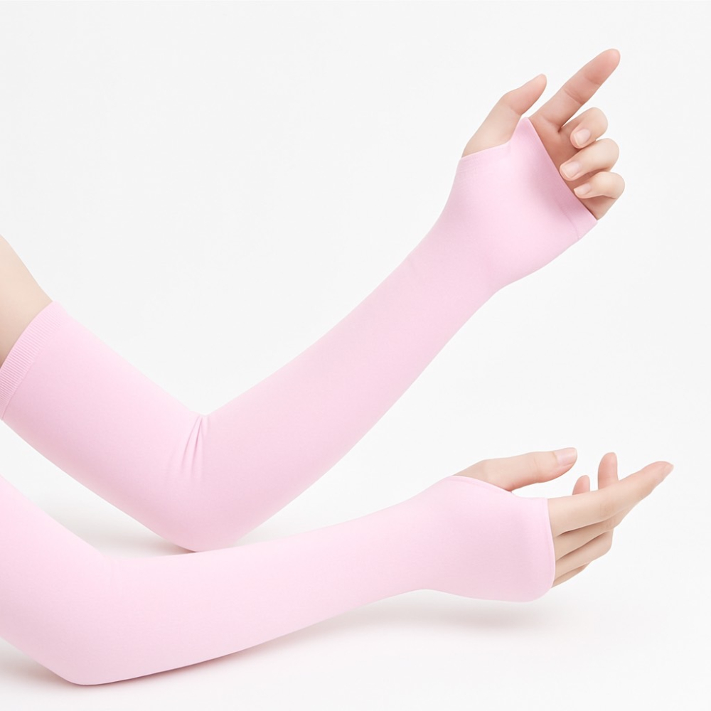 抗曬袖套 涼感防曬袖套 冰絲防曬袖套 運動袖套 自行車袖套 抗UV 單車袖套 防曬 袖套 冰絲袖套 機車袖套 EA502-細節圖9