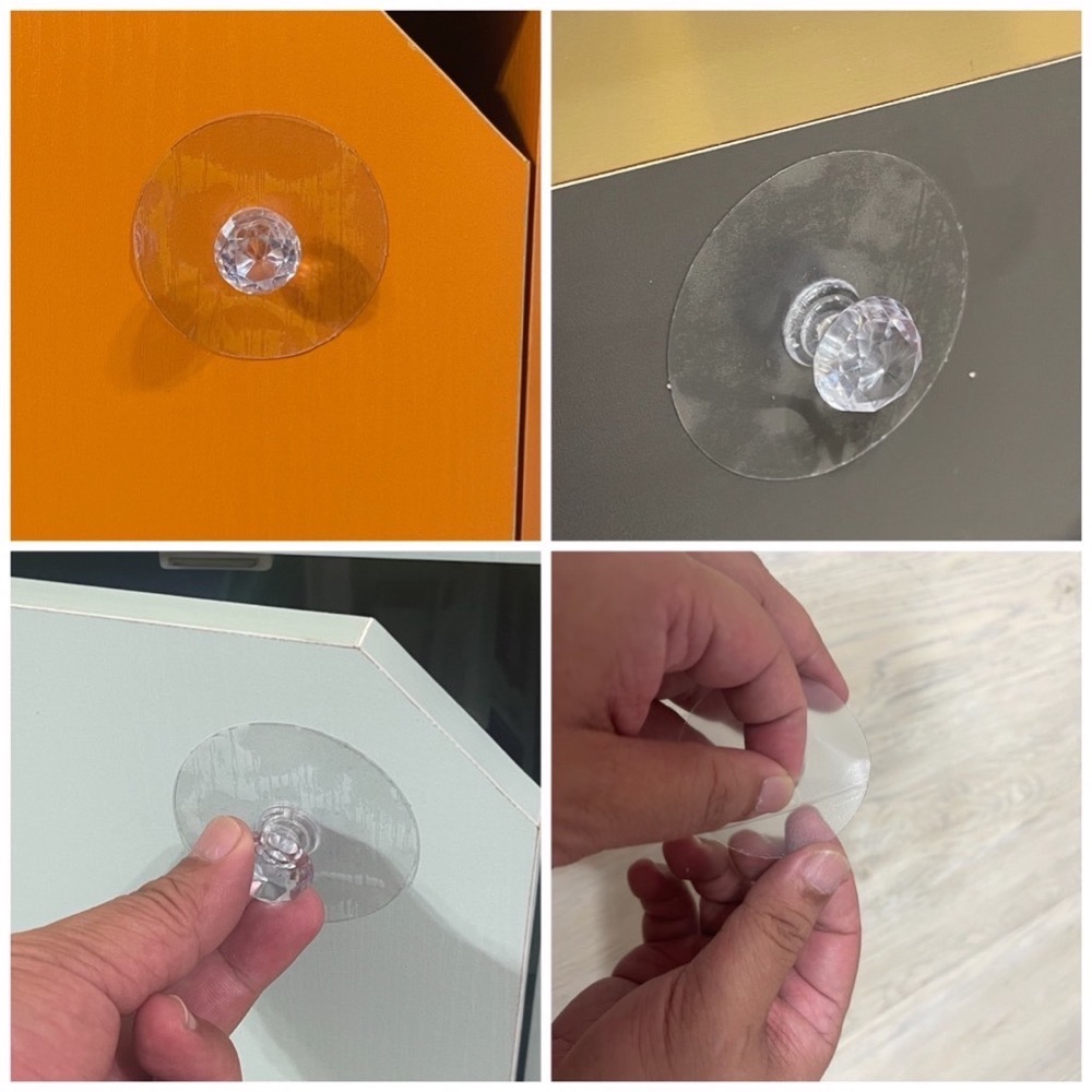 輔助拉手器 把手 黏貼式手把 櫃門拉手貼片 多用途把手 無痕貼片 黏貼式把手 櫃門把手 抽屜把手 門窗把手 EA537-細節圖6