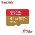 公司貨享保固 Sandisk A2 記憶卡 運動攝影機 空拍機專用款 32G 64G 128G 256G EA305-規格圖8