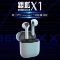 信星科技 飛智銀狐X1電競耳機 遊戲音樂藍牙耳機 無線藍牙耳機 藍芽耳機 藍牙耳機 遊戲耳機 耳機 AA0038-02-規格圖9