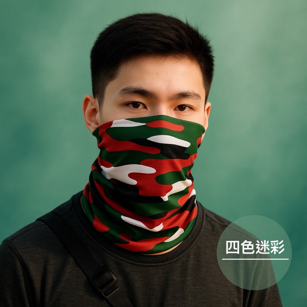 防曬頭巾 防曬頭套 防曬面罩 防曬 頭巾 涼感頭套 機車防曬頭套 遮陽頭套 冰絲頭套 脖套 涼感面罩 面罩 EA492-規格圖9