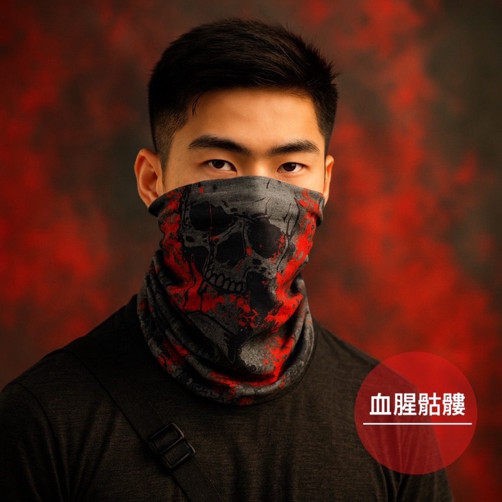 防曬頭巾 防曬頭套 防曬面罩 防曬 頭巾 涼感頭套 機車防曬頭套 遮陽頭套 冰絲頭套 脖套 涼感面罩 面罩 EA492-規格圖9