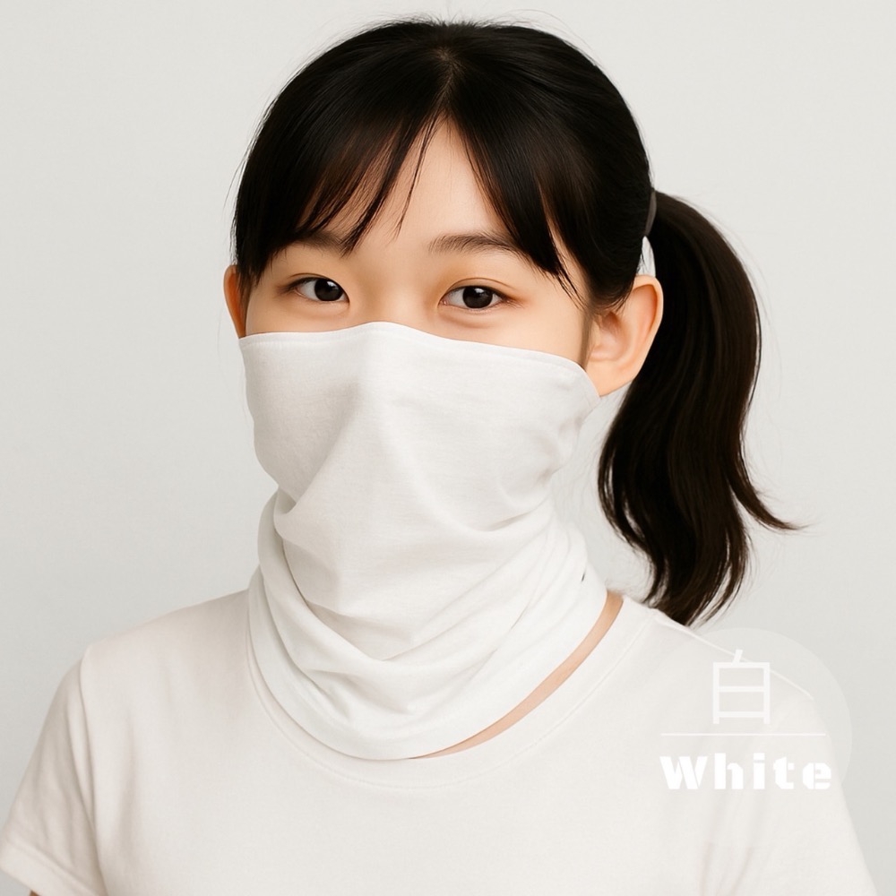 防曬頭巾 防曬頭套 防曬面罩 防曬 頭巾 涼感頭套 機車防曬頭套 遮陽頭套 冰絲頭套 脖套 涼感面罩 面罩 EA492-規格圖9