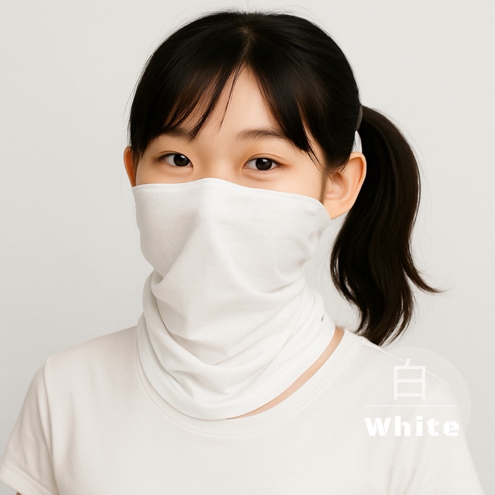防曬頭巾 防曬頭套 防曬面罩 防曬 頭巾 涼感頭套 機車防曬頭套 遮陽頭套 冰絲頭套 脖套 涼感面罩 面罩 EA492-規格圖9