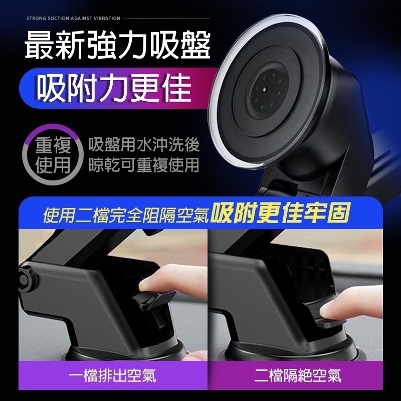 自動款汽車手機支架 支架款自動彈夾手機支架 樂益 吸盤式手機架 出風口支架 吸盤式支架 汽車手機架 手機架 LA0050-細節圖6