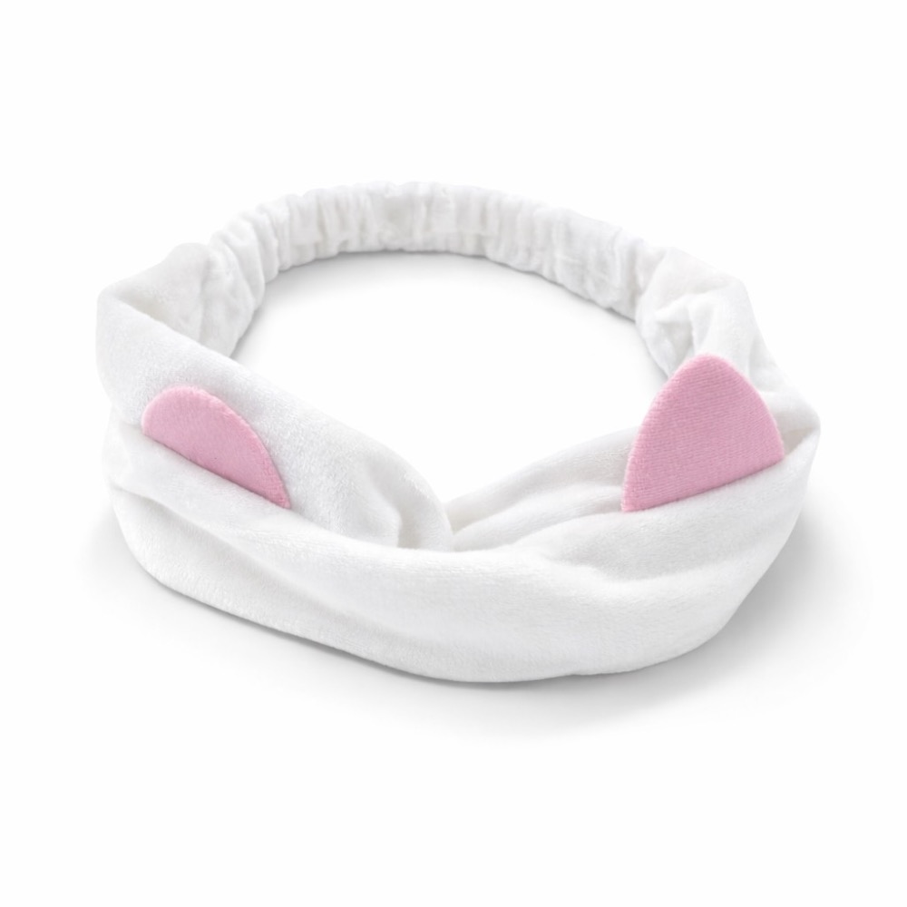 貓耳束髮帶 可愛貓咪耳朵髮帶 化妝面膜髮帶 貓耳髮帶 束髮帶 洗臉帶 貓咪 貓耳 髮帶 髮箍 可愛髮帶 EA521-規格圖8