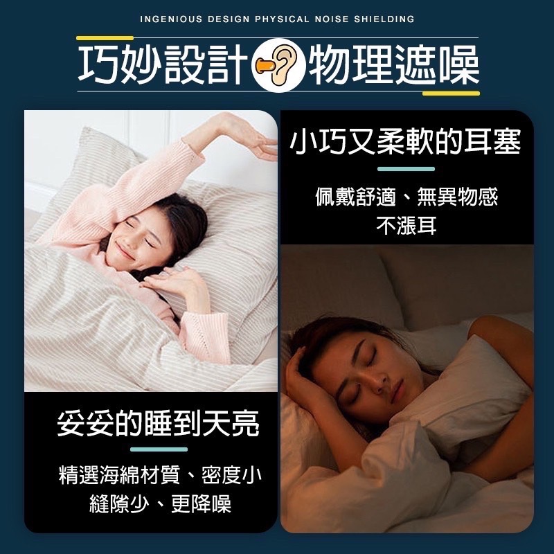 附耳塞盒 睡眠耳塞 膠囊耳塞 耳塞 抗噪 耳塞睡眠專用 降噪耳塞 隔音耳塞 抗噪耳塞 超靜音耳塞 防噪耳塞 GA0225-細節圖6