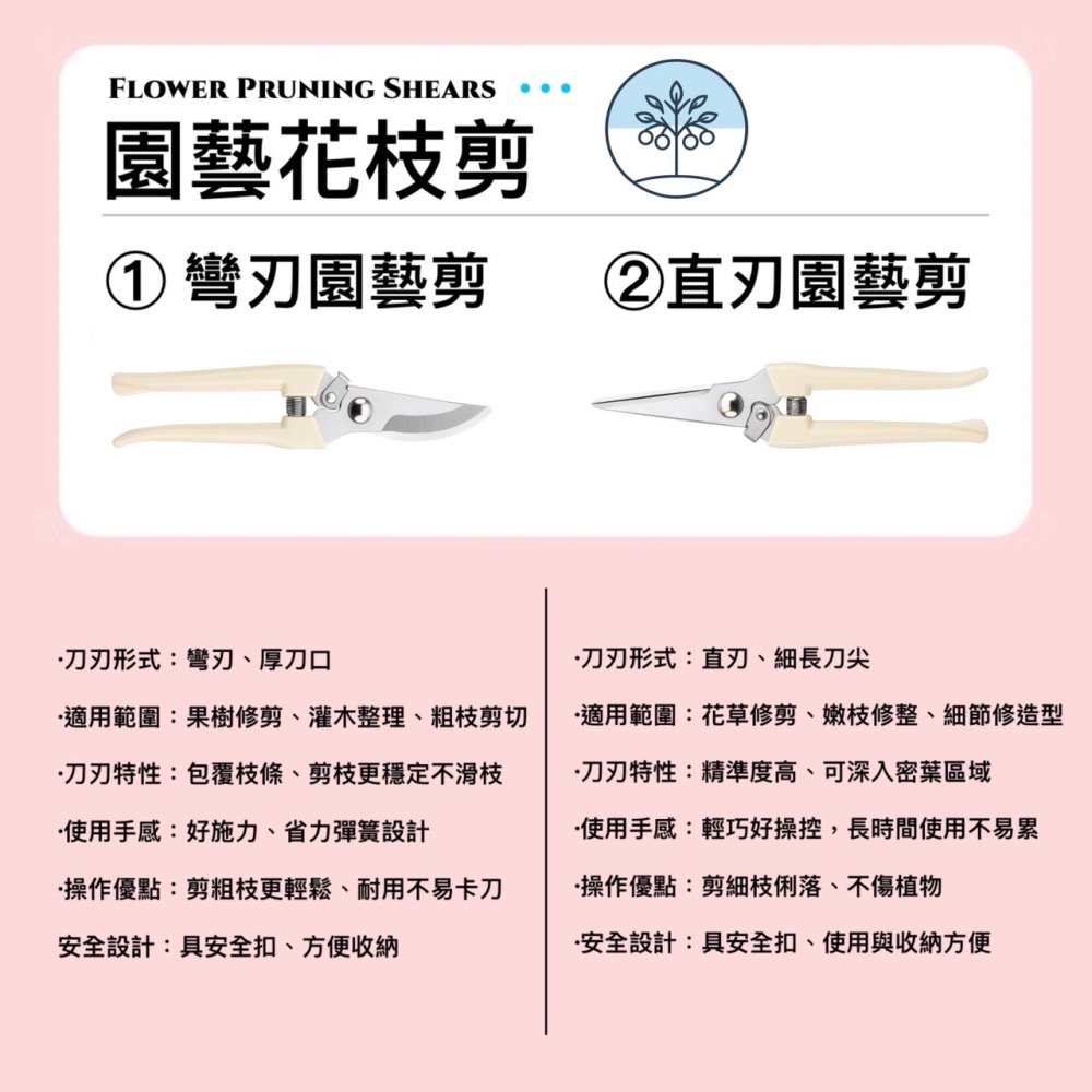 花枝剪刀 粗枝剪刀 樹枝剪 修枝剪 園藝剪刀 高碳鋼修枝剪 剪刀 高枝剪 果樹剪 花剪 檳榔剪刀 花草剪刀 EA508-細節圖6