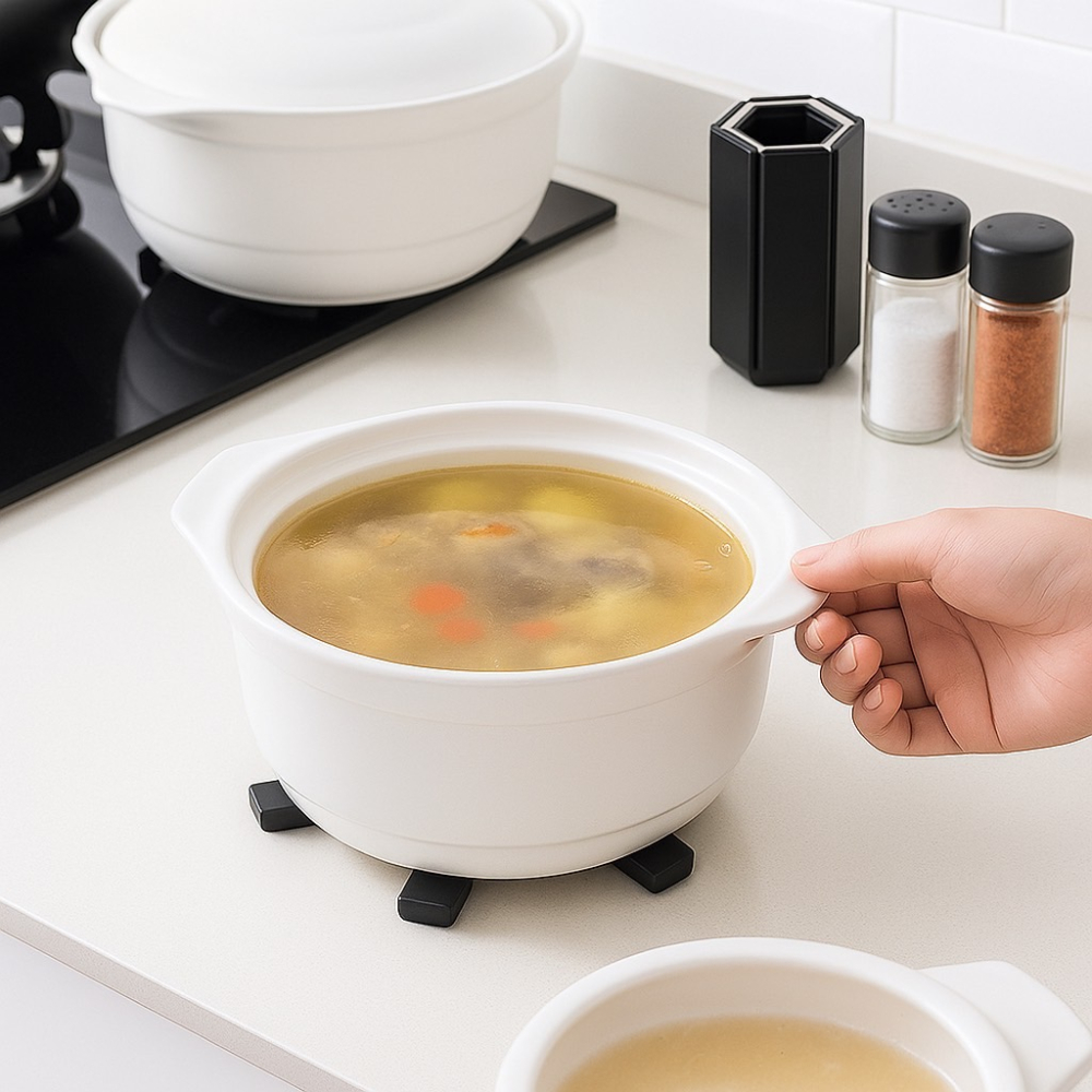 折疊花形隔熱墊 折疊隔熱墊 防燙墊 鍋墊 盤墊 餐桌墊 隔熱墊 可折收隔熱墊 隔熱防燙 創意隔熱墊 EA468-細節圖5