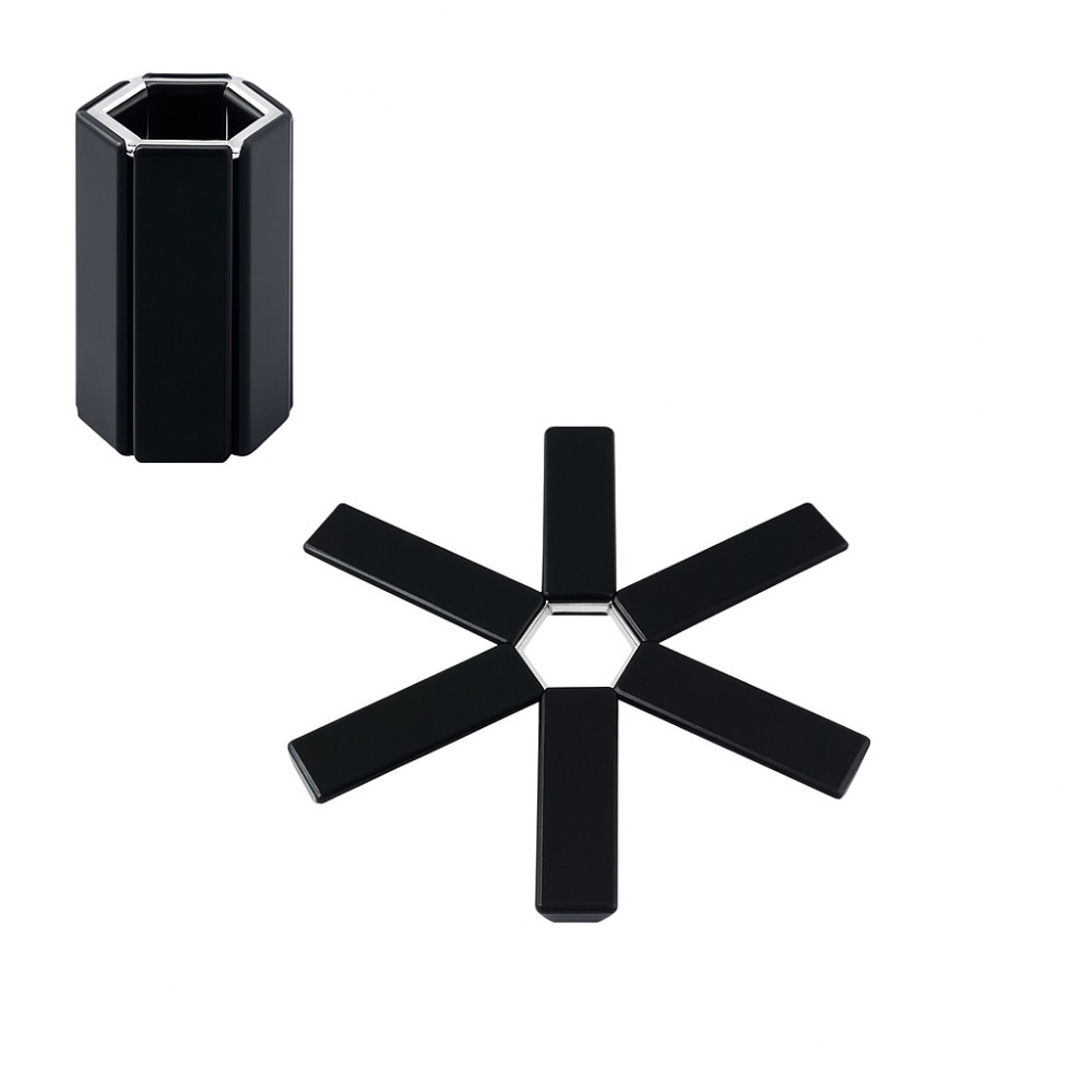 折疊花形隔熱墊 折疊隔熱墊 防燙墊 鍋墊 盤墊 餐桌墊 隔熱墊 可折收隔熱墊 隔熱防燙 創意隔熱墊 EA468-規格圖8