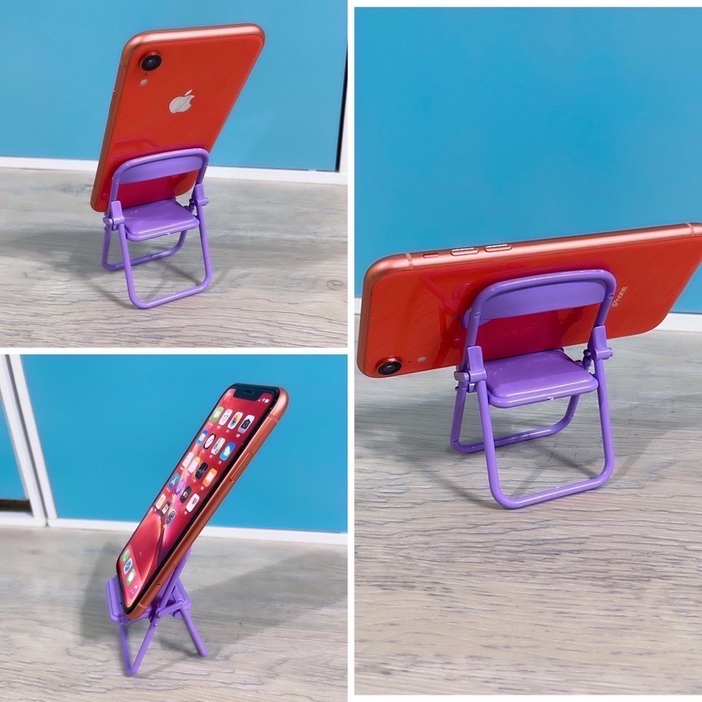 手機支撐架 創意造型手機支架 椅子手機架 手機架 懶人支架 追劇神器 手機支架 桌面手機支架 EA410-細節圖8