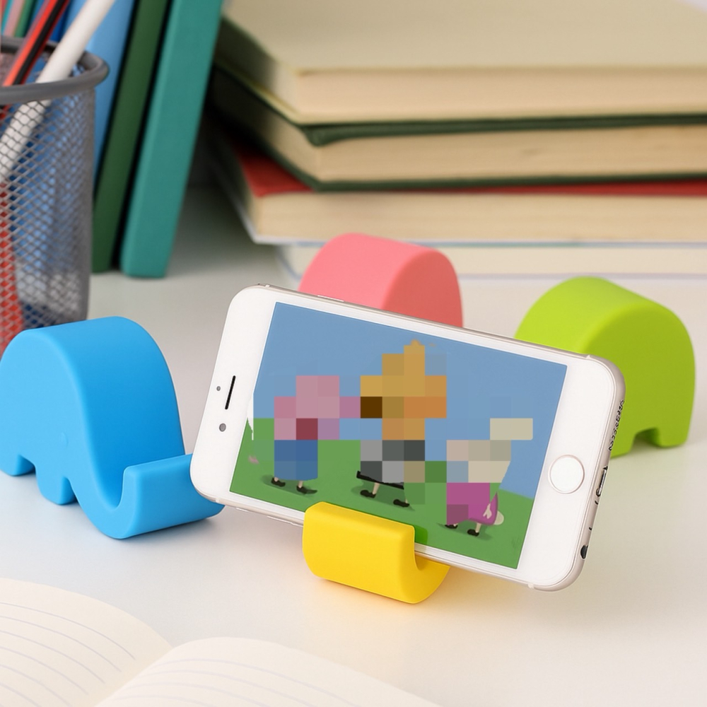 手機支架 造型手機支架 小象手機架 手機架 追劇支架 手機放置架 懶人支架 手機立架 手機架子 EA379-細節圖3