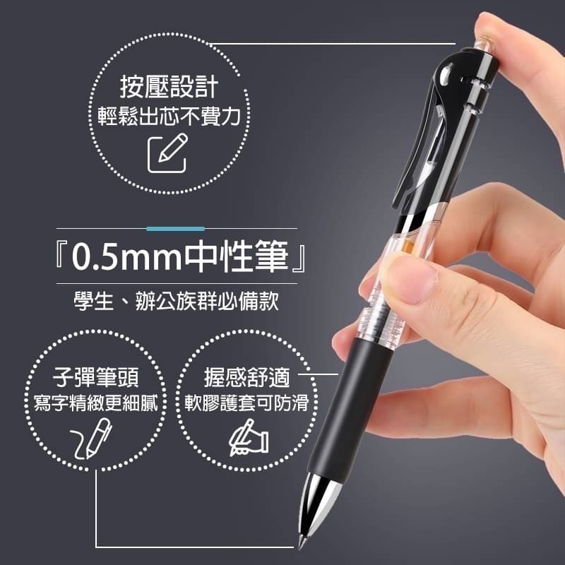 按壓式設計 原子筆 按壓式自動筆 黑色原子筆 紅色原子筆 藍色原子筆 自動按壓筆 辦公 藍筆 黑筆 紅筆 PA0009-細節圖6