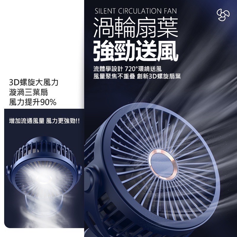 台灣現貨 USB風扇 夾扇 推車風扇 電風扇 嬰兒車風扇 靜音風扇 隨身風扇 夾式風扇 風扇 夾式電風扇 OA0024-細節圖3
