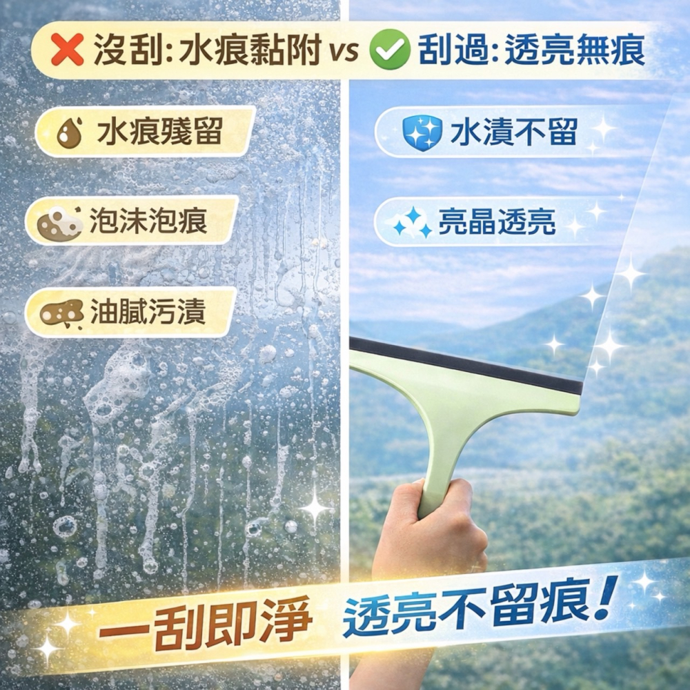 矽膠玻璃刮刀 刮刀刮水 擦窗神器 除塵 擦玻璃神器 刮水刀 刮水器 擦玻璃 玻璃清潔 刮水板 擦窗 玻璃刮 EA935-細節圖6