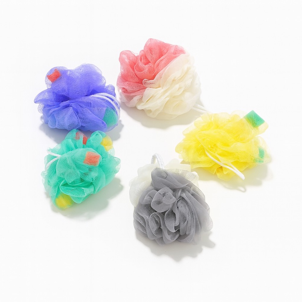 造型加厚沐浴球 大顆沐浴球 擦澡球 沐浴浴球 擦澡球 素色沐浴球 沐浴刷 起泡球 發泡球 沐浴 EA730 EA584-規格圖7