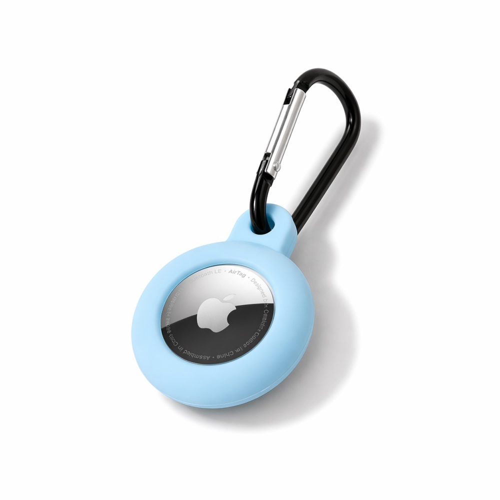 Airtag保護套 定位器保護套 矽膠保護套 扣環保護套 AirTag鑰匙圈 AirTag 保護套 鑰匙圈 EA1007-細節圖7