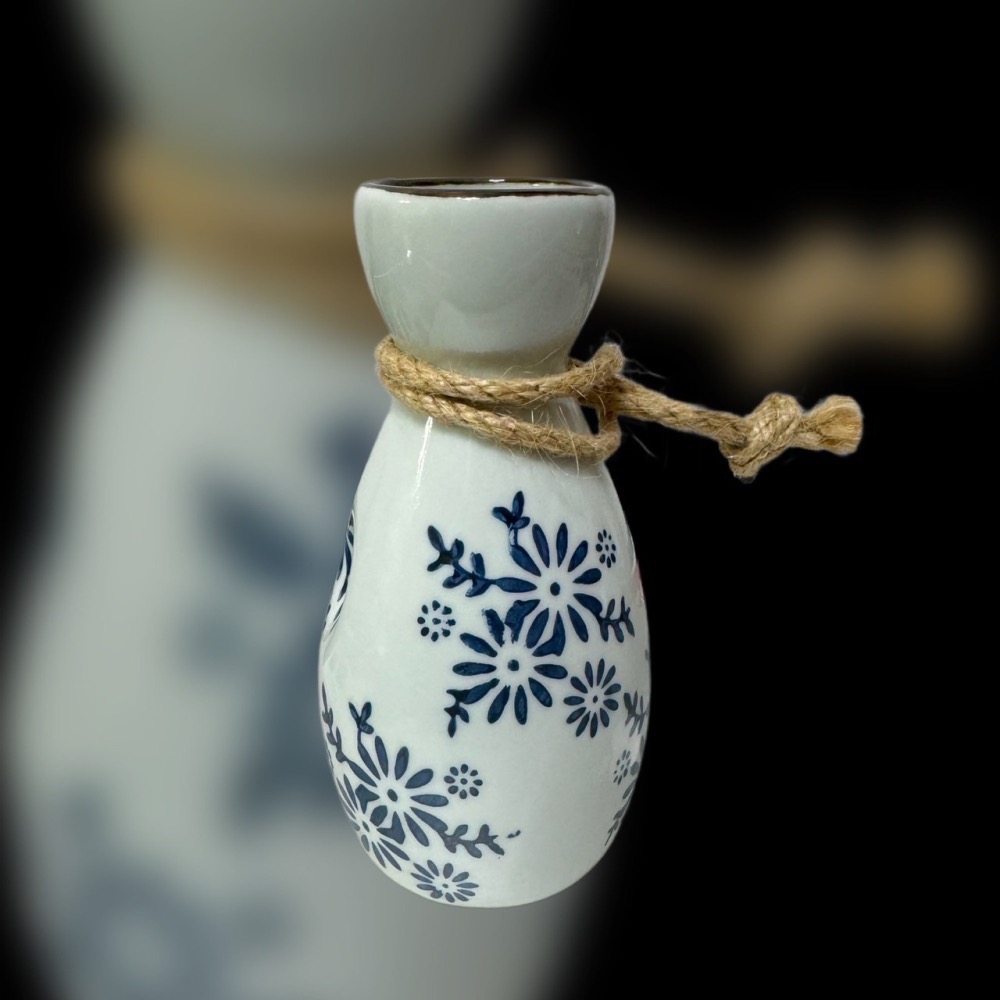 日式清酒壺 清酒壺 陶瓷溫酒壺 燒酒杯 溫酒壺 清酒壺套裝 溫酒器 燙酒壺 熱酒壺 家用黃酒瓶 白酒杯 酒杯 EA394-細節圖6