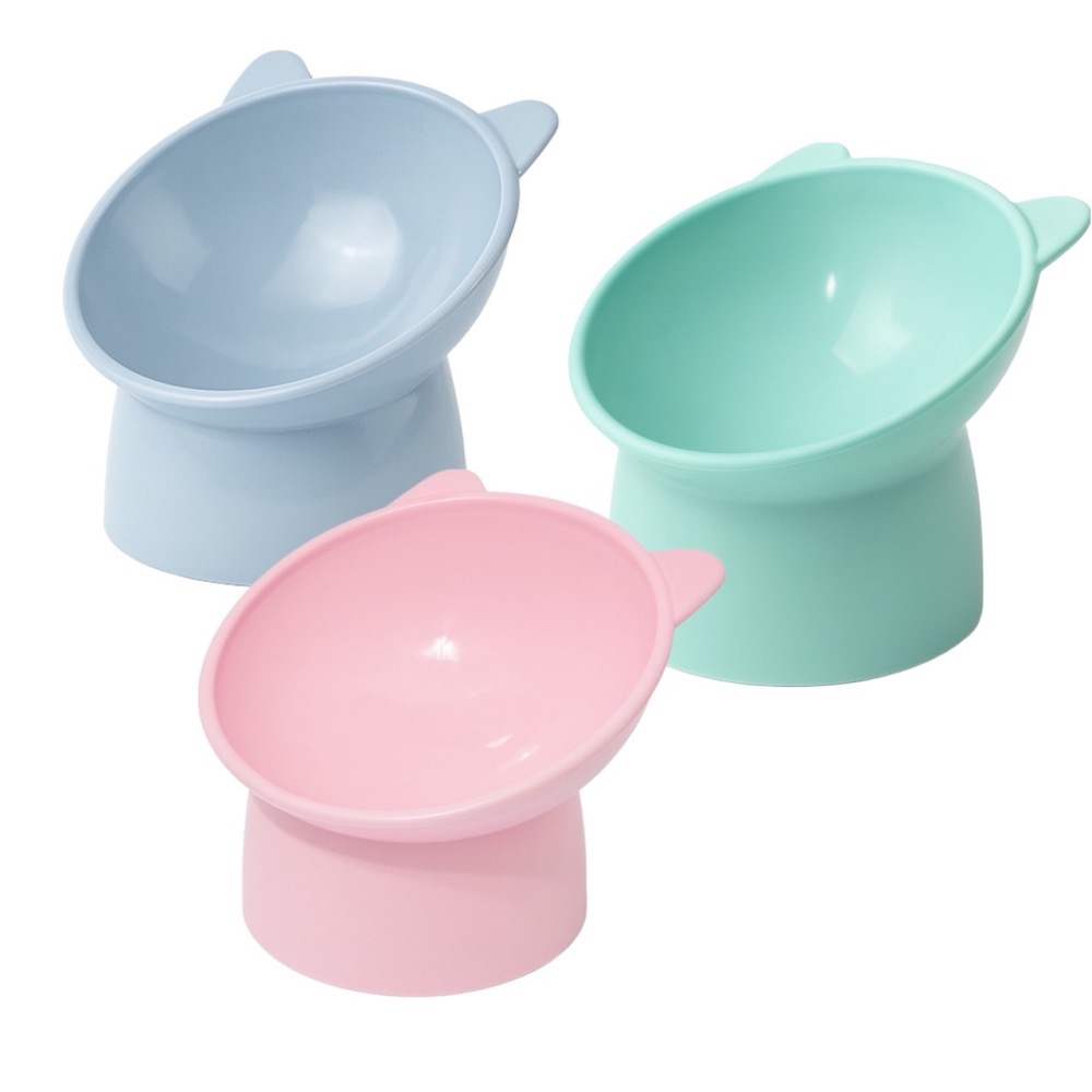 寵物傾斜高腳碗 寵物護頸碗 寵物高腳碗 寵物斜口碗 高腳碗 斜口碗 護頸碗 架高碗 護頸寵物碗 貓碗 寵物 EA880-細節圖9