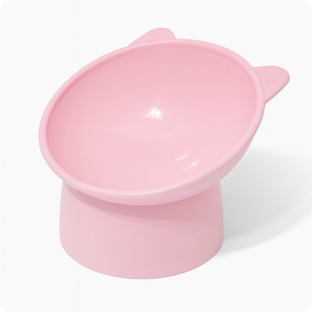 寵物傾斜高腳碗 寵物護頸碗 寵物高腳碗 寵物斜口碗 高腳碗 斜口碗 護頸碗 架高碗 護頸寵物碗 貓碗 寵物 EA880-規格圖9