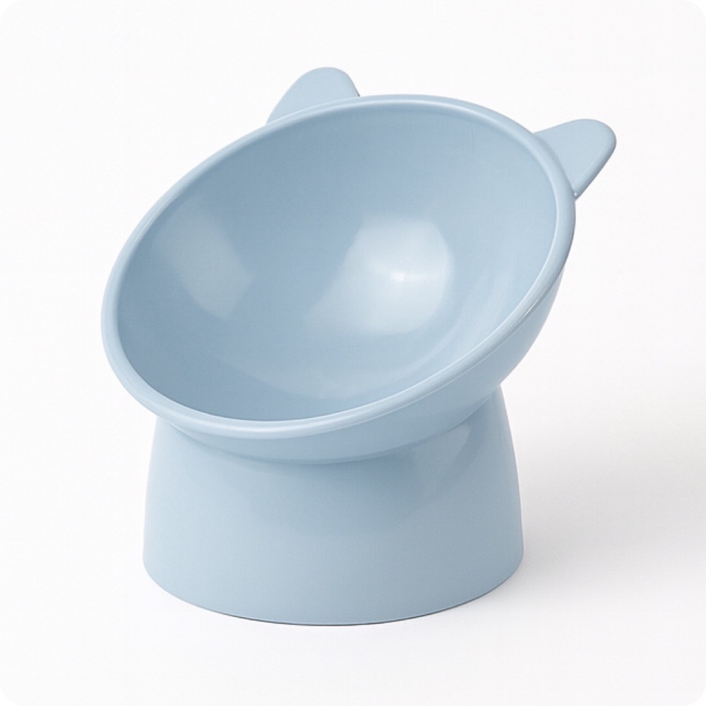 寵物傾斜高腳碗 寵物護頸碗 寵物高腳碗 寵物斜口碗 高腳碗 斜口碗 護頸碗 架高碗 護頸寵物碗 貓碗 寵物 EA880-規格圖9