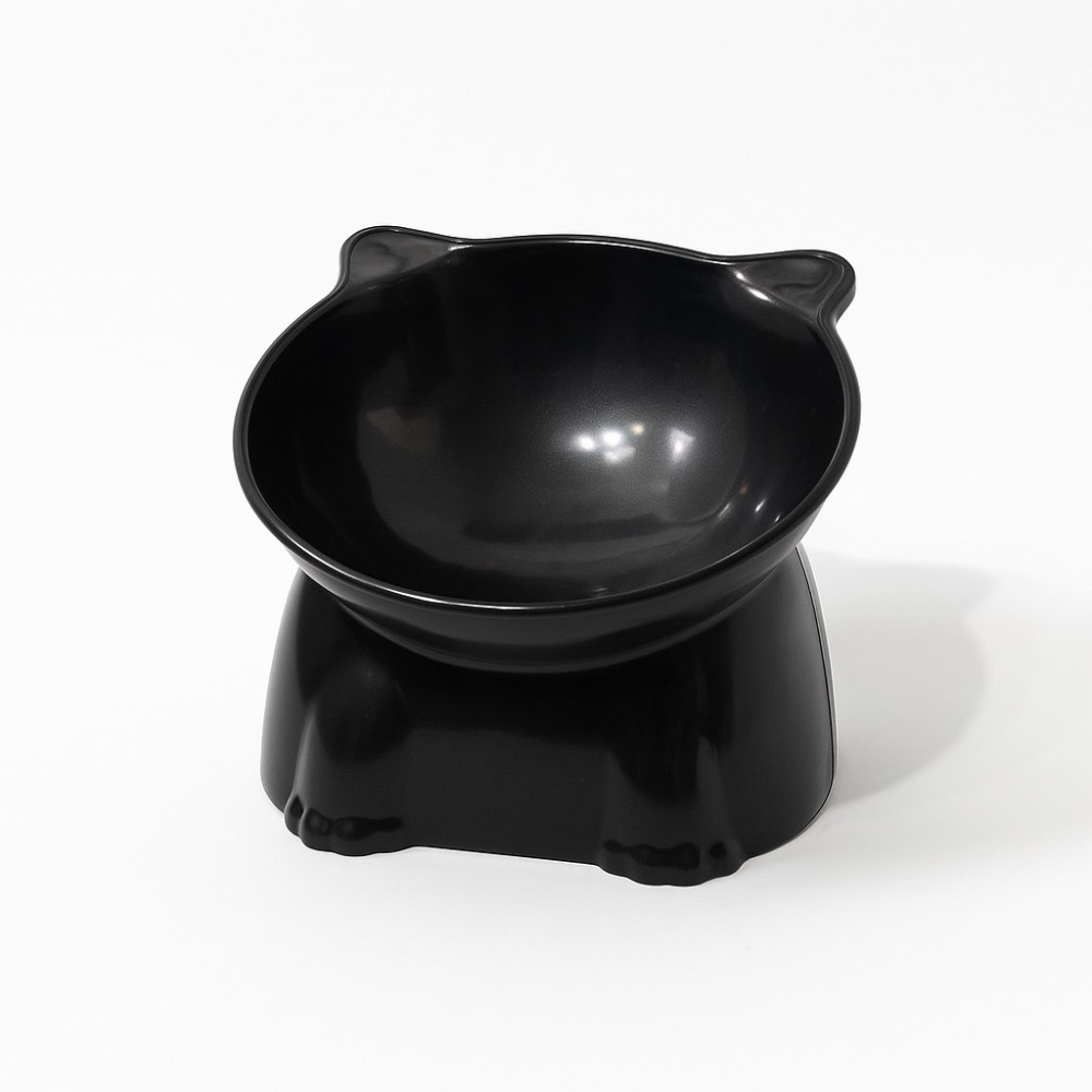 寵物傾斜高腳碗 寵物護頸碗 寵物高腳碗 寵物斜口碗 高腳碗 斜口碗 護頸碗 架高碗 護頸寵物碗 貓碗 寵物 EA880-規格圖9