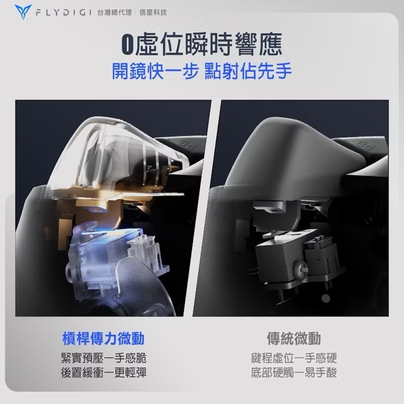飛智 FLYDIGI 黑武士5 PRO 競技精英手把 遊戲手把 PC手把 電腦手把 switch 電競手把 EA1012-細節圖7