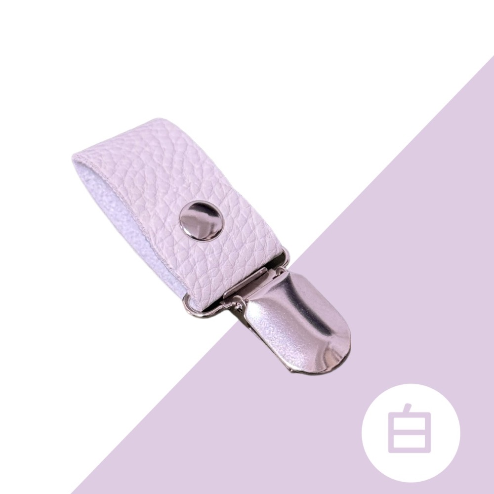 皮革帽夾 多功能帽夾 外出帽夾 遮陽帽收納夾 帽子收納夾 免提扣夾 按扣式固定夾 帽夾 萬用夾 衣帽夾 夾子 EA448-規格圖9